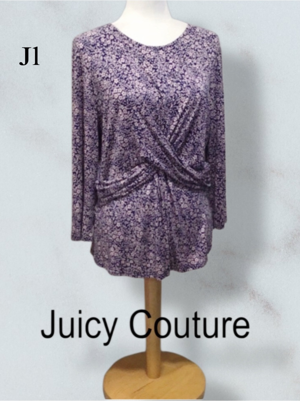 JUICY COUTURE Pull Over Tunic Size Large